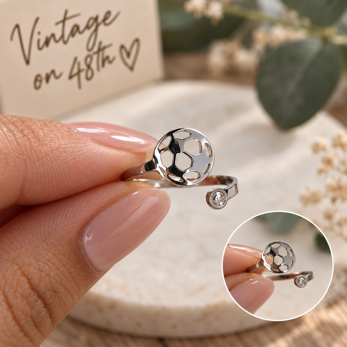 Match Day | Adjustable Ring